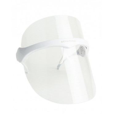 Светодиодная LED маска для омоложения кожи лица и шеи с 7 цветами m1030, Gezatone