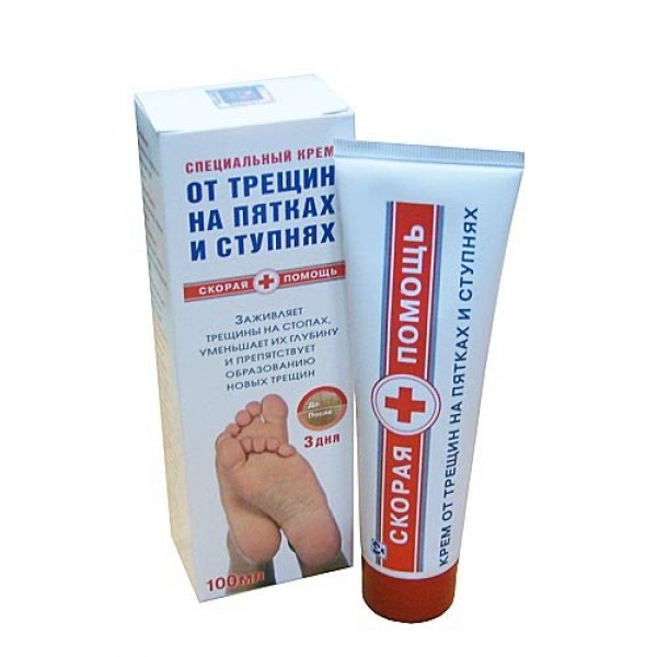 Крем "Скорая Помощь" (от трещин на пятках)