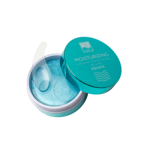 Гиалуроновые гидрогелевые патчи для глаз против отеков "Аква 24" 60 шт Beauty Style