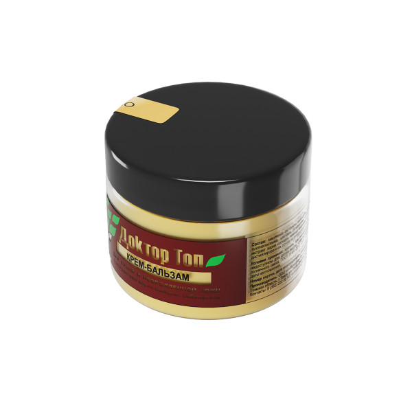 Увлажняющий крем- бальзам "Доктор Топ", от трещин (для рук и ног) 100 мл.