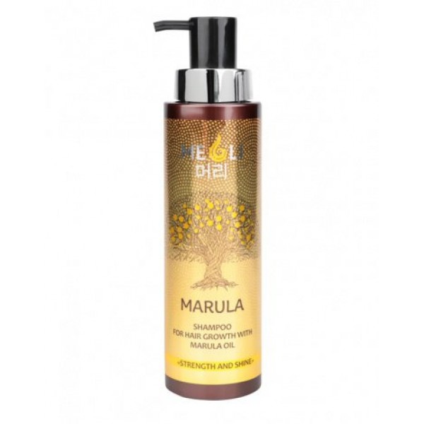 Шампунь c маслом Марулы Сила и блеск MEOLI