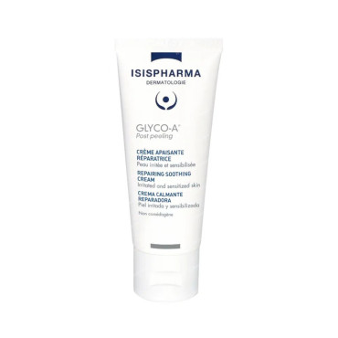 ISISPHARMA GLYCO-A Post Peeling Крем-постпилинг успокаивающий восстанавливающий для раздраженной и чувствительной кожи, 40мл
