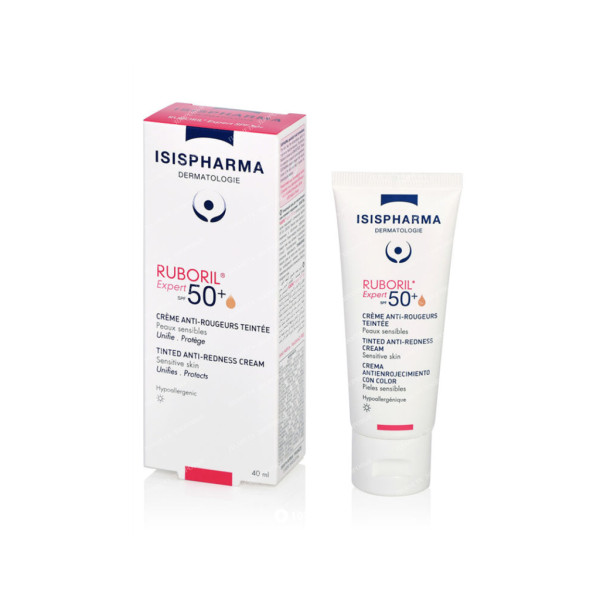 ISISPHARMA RUBORIL Expert SPF 50+ крем для чувствительной кожи склонной к
покраснению, 40мл
