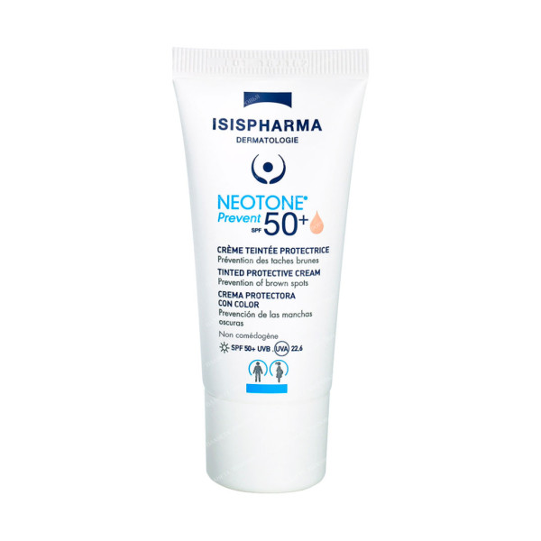 ISISPHARMA NEOTONE Prevent SPF 50+ (Неотон Превент СПФ50+) крем тонирующий защитный от пигментных пятен,30мл