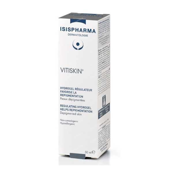 ISISPHARMA Vitiskin (Витискин) гидрогель-регулятор пигментообразования для восстановления пигментации кожи, 50мл