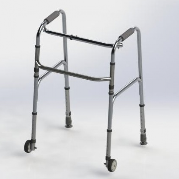 Ходунки для реабилитации с передними колесами AT 02002