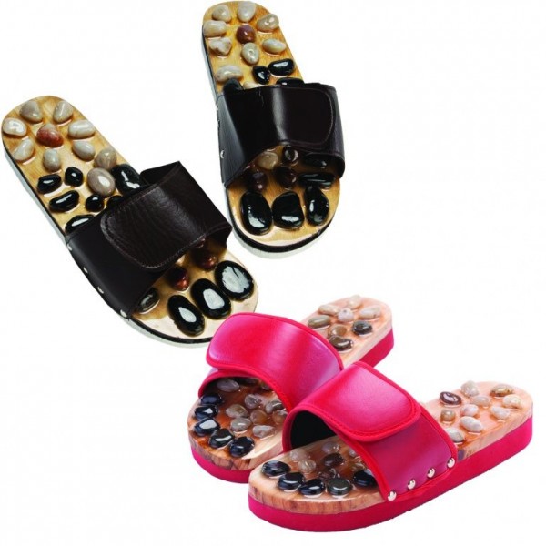 Тапочки массажные c камнями «ГАРМОНИЯ»