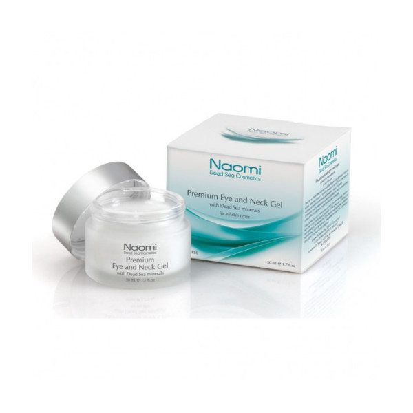 Гель для кожи вокруг глаз и шеи с минералами Мертвого моря «NAOMI», 50 мл.