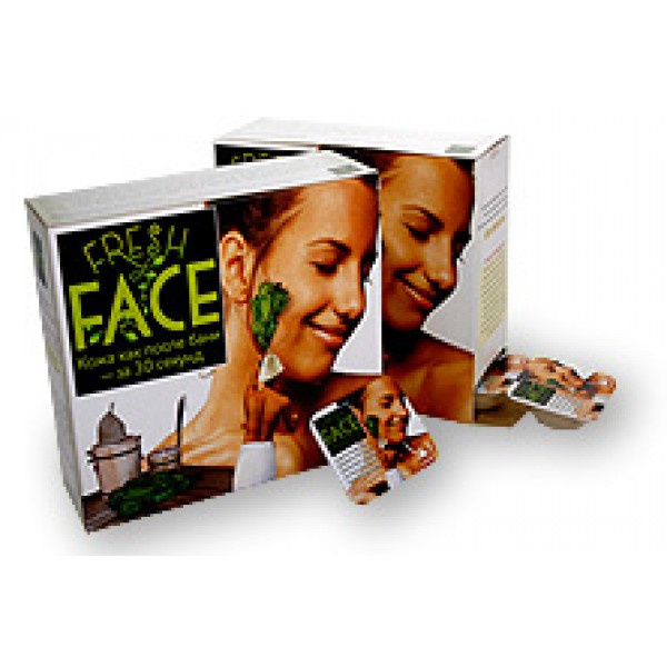 Скраб "fresh face" для "сухой и комбинированной кожи", 72г, 24 порции