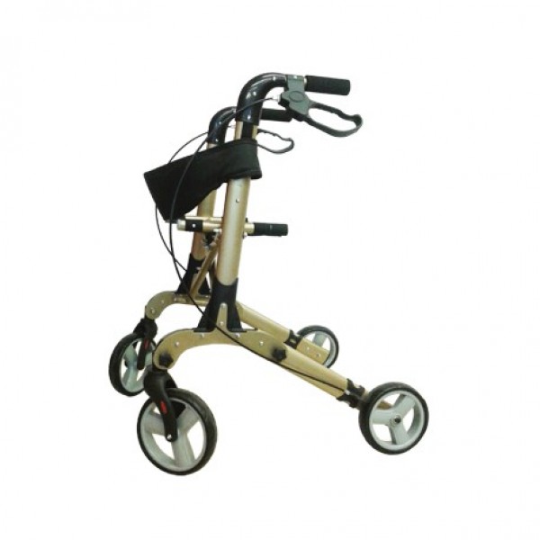 Ходунки для реабилитации стальные четырехколесные AT 02009