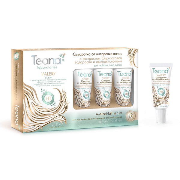 Valery сыворотка от выпадения волос