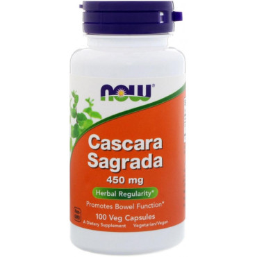 Каскара Саграда 450мг / 100капс., NOW Foods Каскара Саграда 450мг / 100капс., NOW Foods