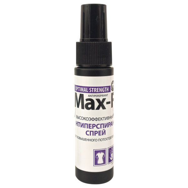 Антиперспирант спрей Max-F 20% OPTIMAL STRENGTH 50 мл