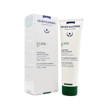 ISISPHARMA ILCAPIL KR Шампунь против перхоти для жирных волос 150 мл ISISPHARMA ILCAPIL KR Шампунь против перхоти для жирных волос 150 мл