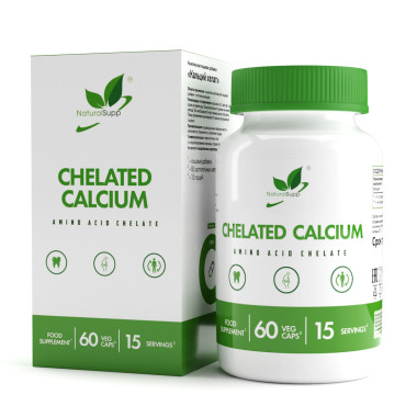 Кальций хелат вег / Calcium chelate / 60 капс Кальций хелат вег / Calcium chelate / 60 капс