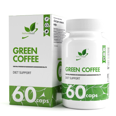 Экстракт зеленого кофе / Green coffee extract / 60 капс.