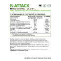 Б-Аттак / Vitamins of group B / 60 капс.