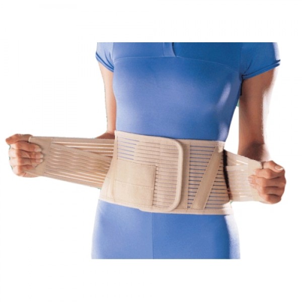 Бандаж с подушечкой на поясничный отдел позвоночника Oppo 2263 (Средняя степень фиксации)
