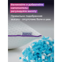 Подушка анатомическая Bammi 65x40см, с регулировкой высоты