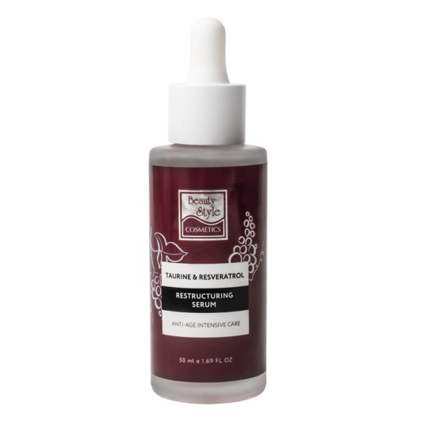 Реструктурирующая уплотняющая сыворотка "Taurine & Resveratrol" 50 мл Beauty Style