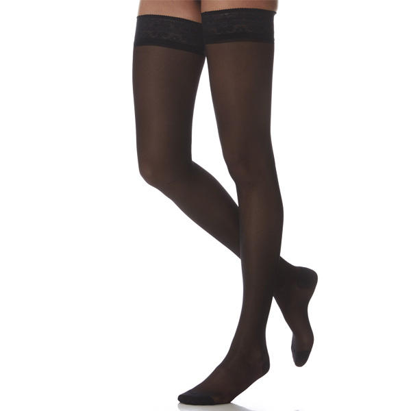 Чулки компрессионные 1 класса компрессии Ergoforma 211, черные (размер 3)