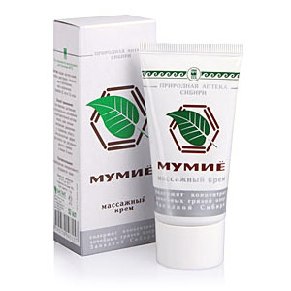 Крем массажный "Мумие", 50 мл
