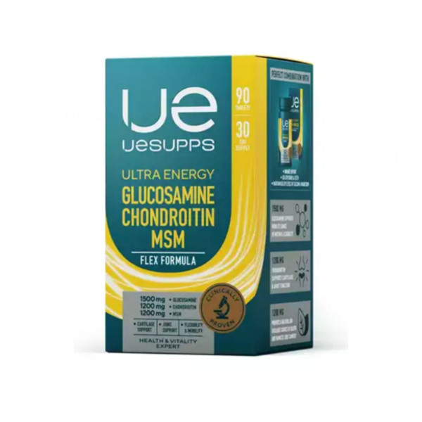 Ultra Energy Флекс Формула Глюкозамин Хондроитин МСМ от UESUPPS (60 таб)