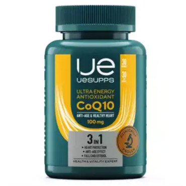 Антиоксидант Коэнзим Q10 100 мг от UESUPPS (30 шт)