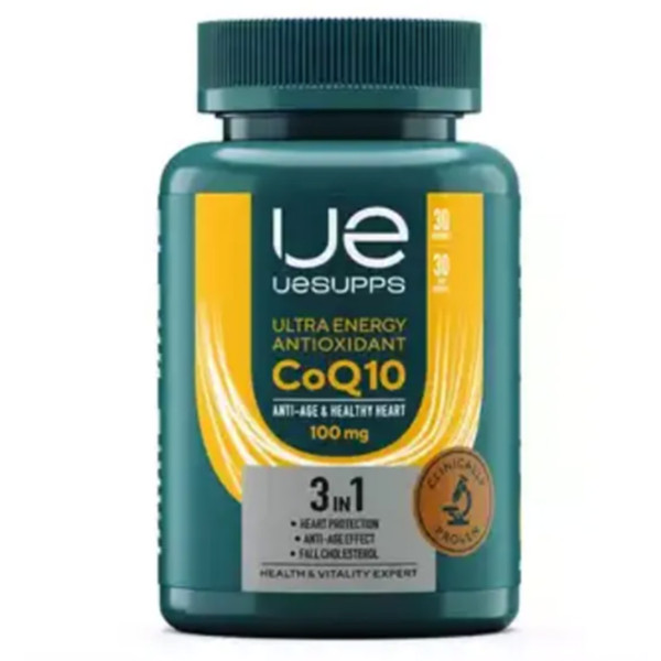 Антиоксидант Коэнзим Q10 100 мг от UESUPPS (30 шт)
