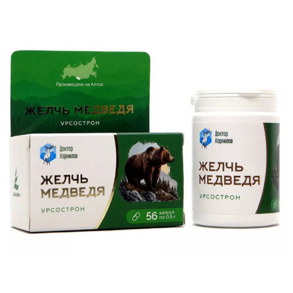 «Урсострон» желчь медведя профилактика заболеваний ЖКТ